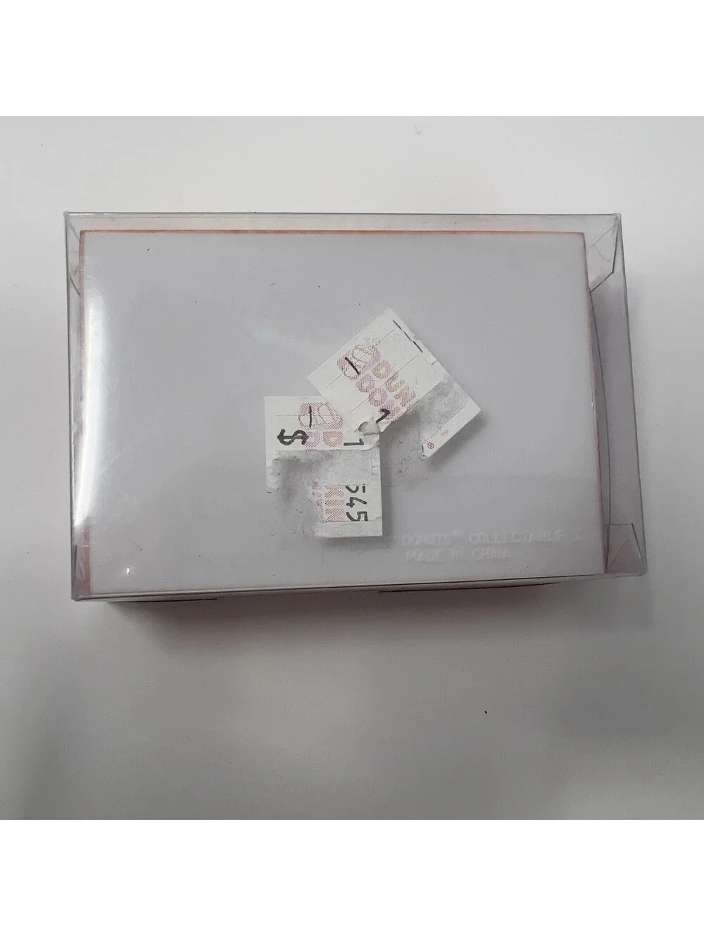 2001 Dunkin Donuts Donut Box Christmas Ornament